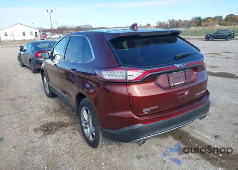 2016 Ford Edge Titanium z USA, uszkodzony, nr VIN 2FMPK3K8XGBC34504